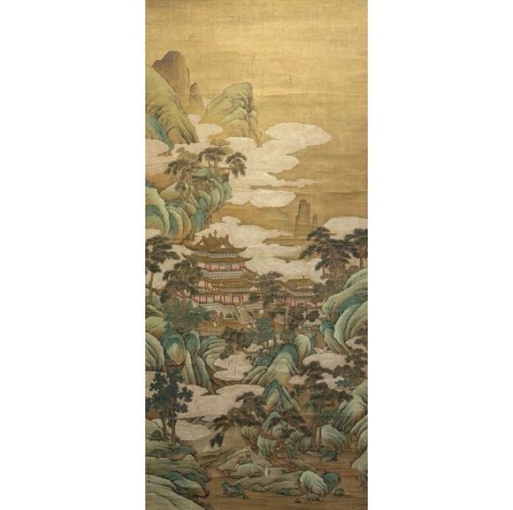 鐮倉美術(shù)董邦達(dá) 樓閣圖