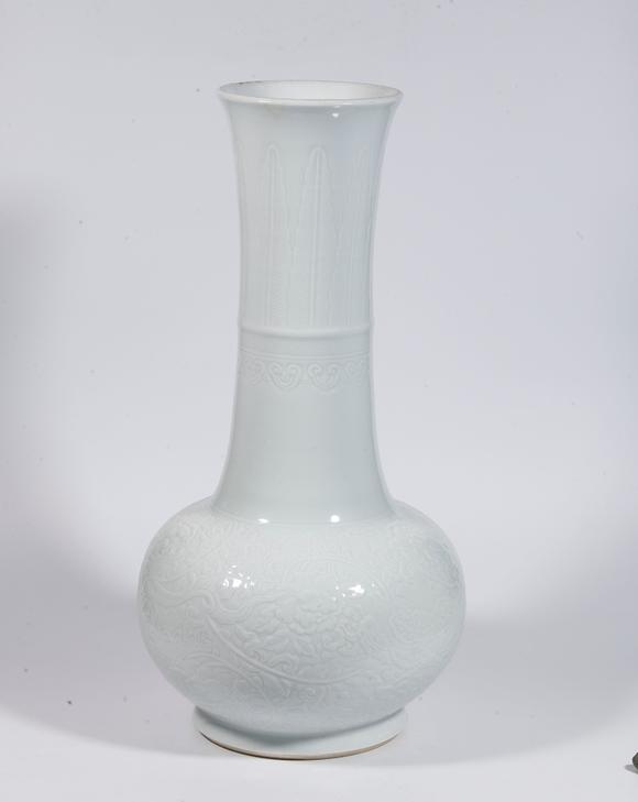 千美會(huì)|2026夏季拍賣第五次唐物セレクション白釉穿花龍紋賞瓶