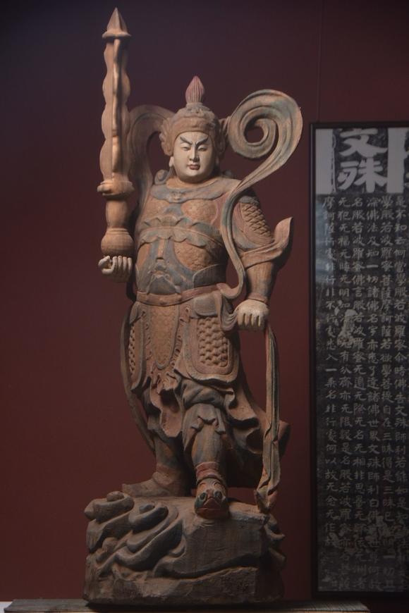 東京蕓術(shù)|關(guān)西古藏—薈萃雜項(xiàng)專(zhuān)場(chǎng)老木雕～祛邪除魔【韋陀菩薩】