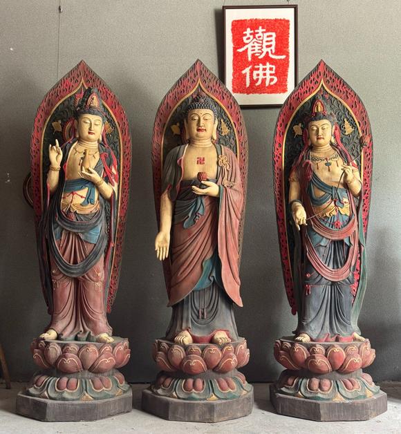 東京蕓術(shù)|關(guān)西古藏—薈萃雜項(xiàng)專(zhuān)場(chǎng)西方三圣