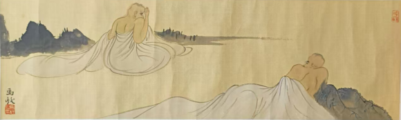 虎符拍賣|浙江虎符2026秋季藝術(shù)品拍賣會雙僧論道圖