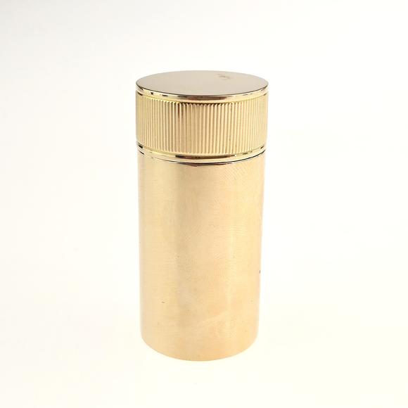 Auktionshaus BlankGolddose - Gelbgold 585/000 (14 K), zylindrische Wandung mit Schraub