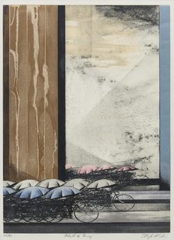 Shigeki Kuroda,
Japanese b. 1953-?


Flight of Fancy,?

etching w