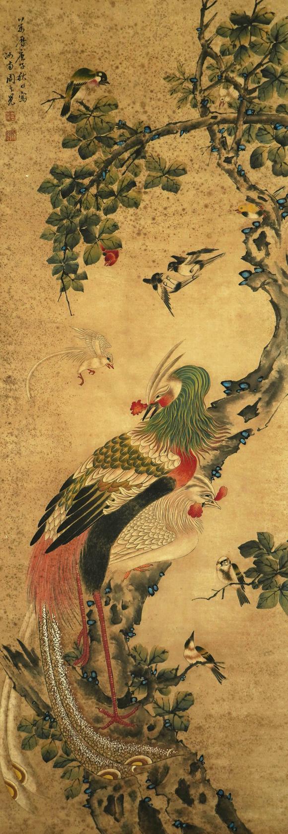 珠穆朗瑪|大阪珠穆朗瑪2026年春季拍賣會周之冕 花鳥