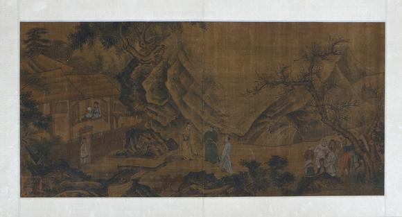 You Need佚名 山水人物圖 鏡片