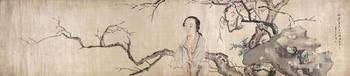 王素(1794-1877) 梅下幽思