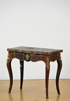 Gaming table with Boulle work, Napoleon III (*)…