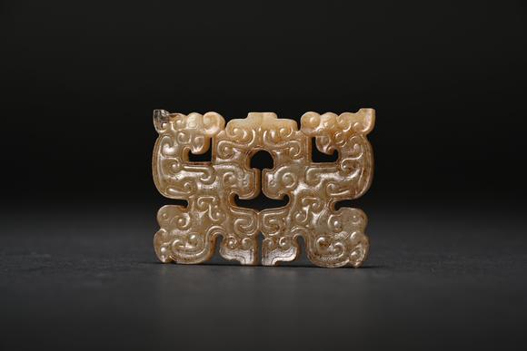 三杉美術(shù)戰(zhàn)國(guó) 雙龍玉佩