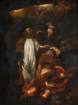 CIRCLE OF FERDINAND BOL (DUTCH 1616-1680), JACOB'S DREAM