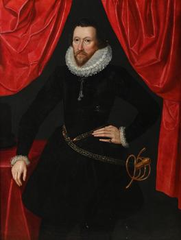 CIRCLE OF MARCUS GHEERAERTS THE YOUNGER (FLEMISH 1561-1635), PORTRAIT OF A GENTLEMAN