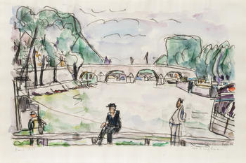 Ivo Hauptmann (Erkner 1886 - Hamburg 1973). Paris.