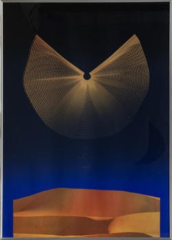 Heinz Mack (Lollar 1931). Night of the Desert.
