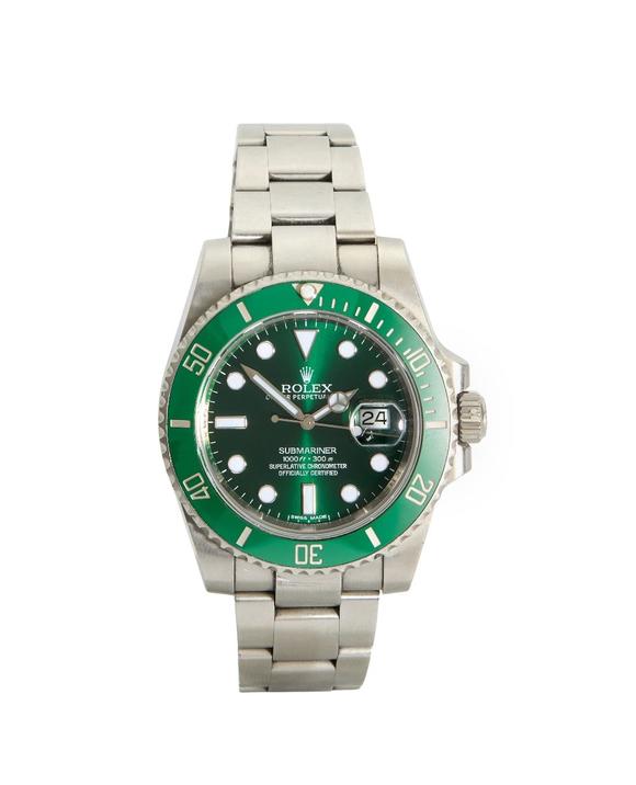 RoseberysRolex. A stainless steel automatic calendar bracelet watch?
'Hulk'
