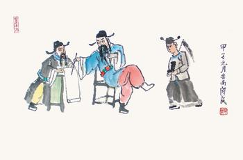 關(guān)良  戲曲人物