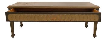 Midcentury Long Drawer Coffee Table.