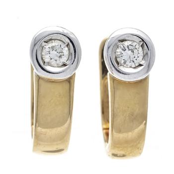 Brilliant clip-on earrings GG/WG 58