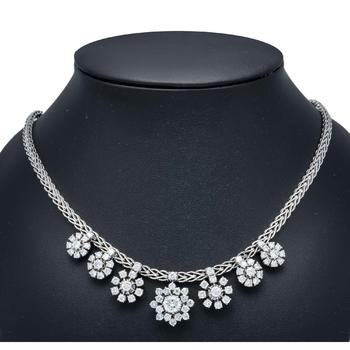 High-quality diamond necklace, chai