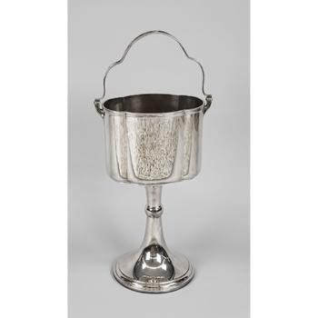 Standsektkühler, 20. Jh., plated, t