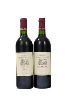 Ch. Petit Village, 1989, Pomerol, 2 bts