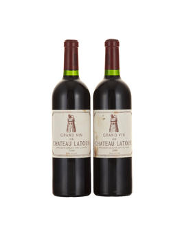 Ch. Latour, 2000, Pauillac, 1er grand cru classé, 2 bts