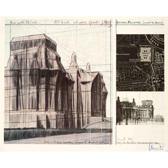 Historia AuktionshausChristo (1935–2020), “Wrapped Reich