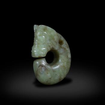 Hongshan Culture Jade pig-dragon