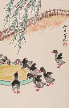 群鴨圖