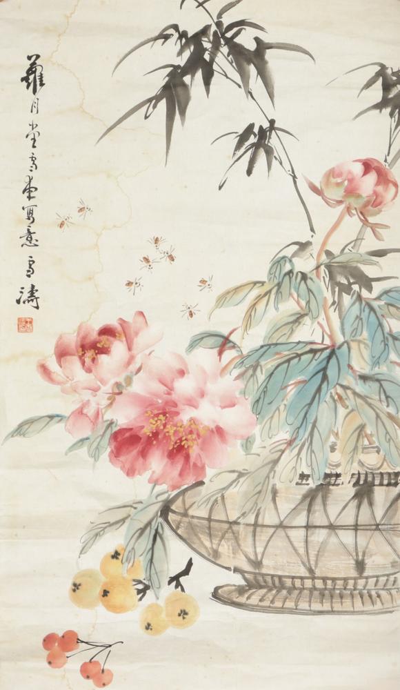 朱雀美術(shù)拍賣|朱雀美術(shù)拍賣第二十二回王雪濤 牡丹花卉
