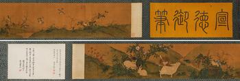 宣宗朱瞻基（1398-1435）[明]?御臨黃筌花鳥卷
