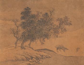 明 佚名 暮歸圖