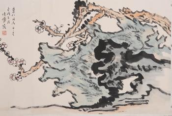 陸儼少 梅花