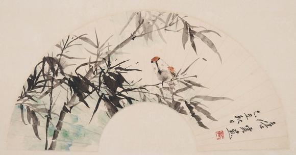 （和正堂株式會(huì)社）吉祥美術(shù)唐雲(yún) 竹雀
