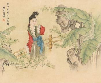 黃均 仕女