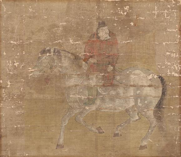 東京銀座（古美術(shù)宋磁）|日本東京銀座古美術(shù)春季拍賣會佚名  人馬圖