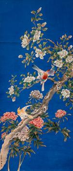 邢一峰（近當(dāng)代）　花鳥(niǎo)　紙本立軸