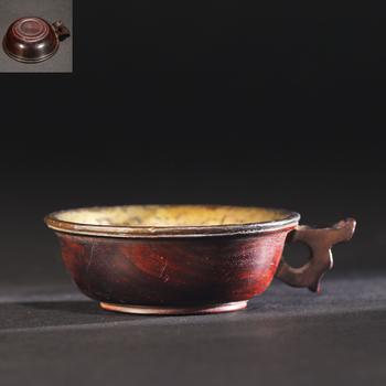 清 紫檀小杯