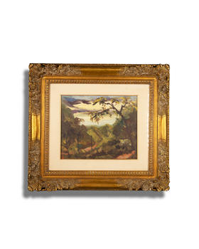 陳澄波(1895–1947)  山景（1912）