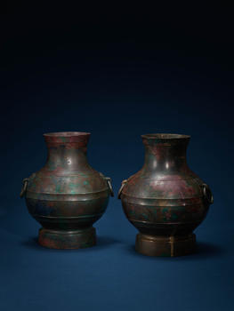 西漢  “陽(yáng)信家”銅鍾一對(duì)