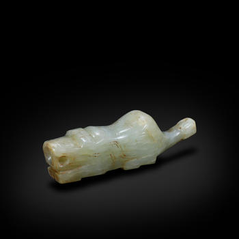 西周圓雕玉虎
