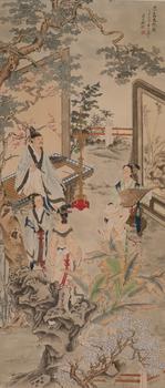 徐燕孫  范蠡選艷圖