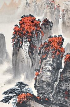 魏紫熙 山水