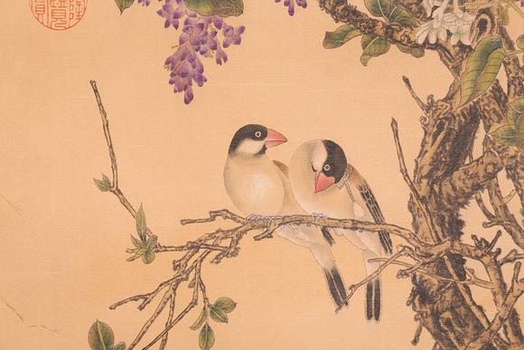 花鸟手卷_郎世宁郎世宁 花鸟手卷估价_郎世宁郎世宁 花鸟手卷高清大图