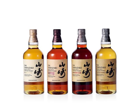 山崎2020年风味桶限量版单一麦芽威士忌 (各一支)