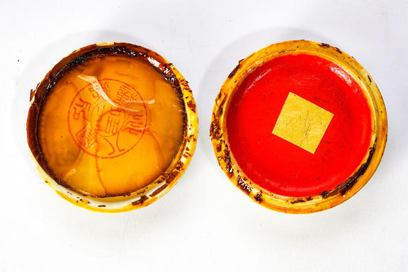 清 漳州八宝印泥4件