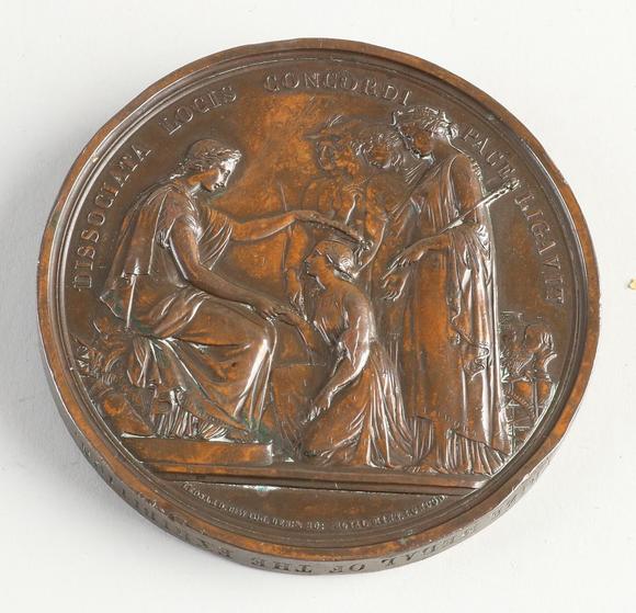 twents veilinghuisrare bronze medal 01 7.5 cm.