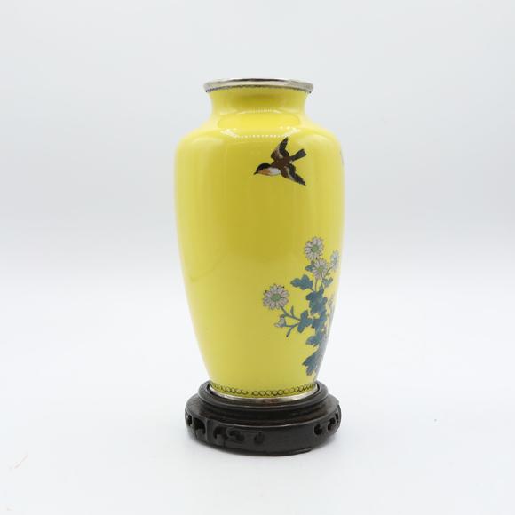 七宝花瓶 七宝花瓶估价 七宝花瓶高清大图 易拍全球日本古美术青宝会古美術青寶会第八回网絡拍卖拍品介绍