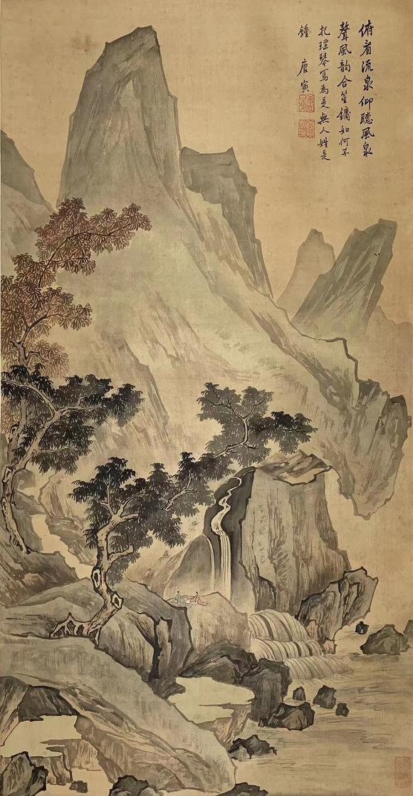 东京四季春秋唐寅 山水