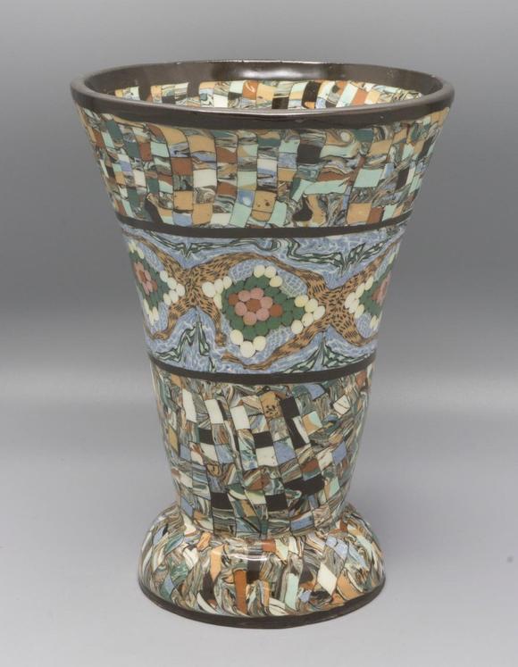 auktionshaus schwabart déco ziervase / an art d