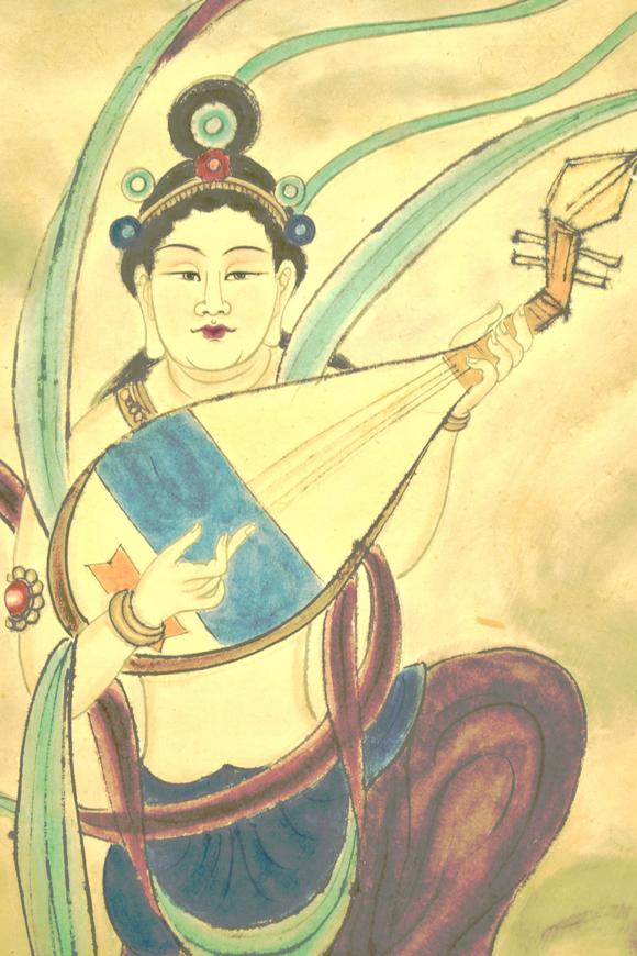 香港艺典国际傅抱石 观音