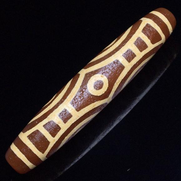 尼泊尔至纯高油包浆龙眼六眼天珠